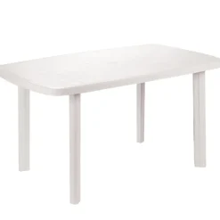 Salon de jardin en résine – Table ovale et 4 fauteuils