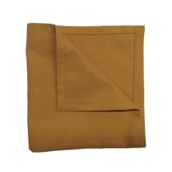 Serviette de table unie et colorée