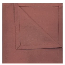 Serviette de table unie et colorée