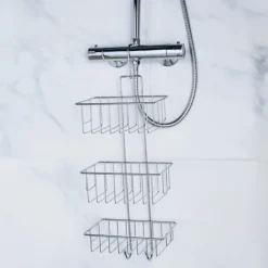 Serviteur de douche chromé