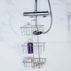 Serviteur de douche chromé