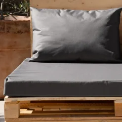 Set de 3 coussins palette extérieurimperméable et déhoussable MINORQUE