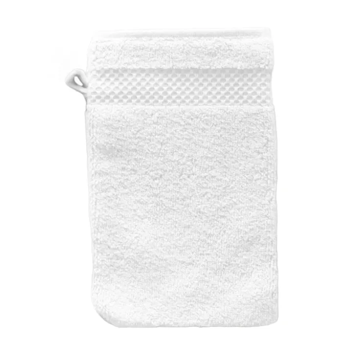 Set de 4 gants de toilette en coton Mirmande