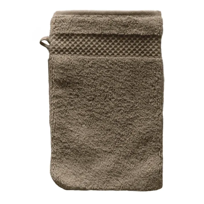 Set de 4 gants de toilette en coton Mirmande