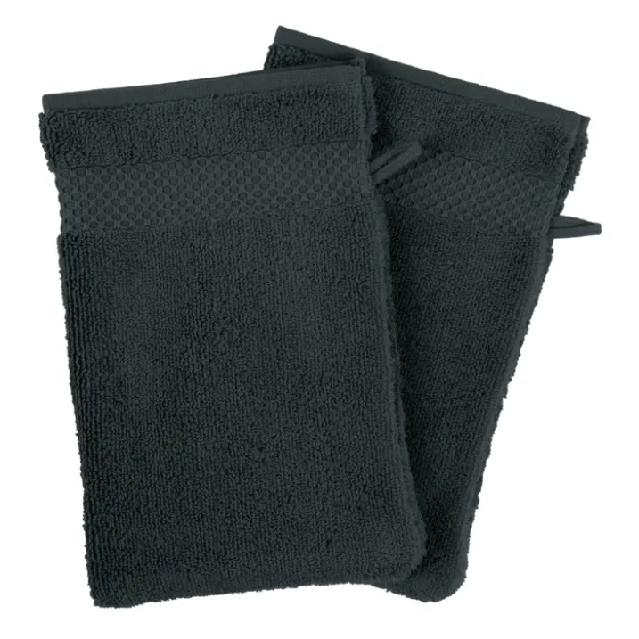 Set de 4 gants de toilette en coton Mirmande