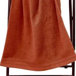 Set de 2 serviettes de toilette en éponge