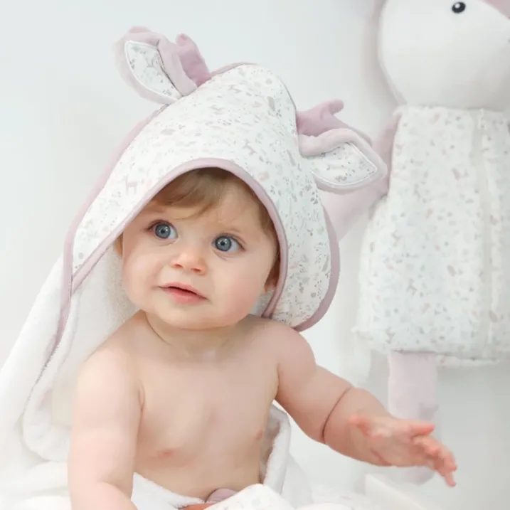 Set de sortie de bain et gant enchanté