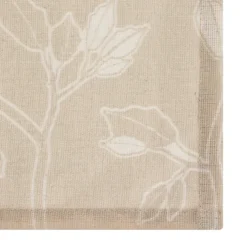 Set de table enduit floral beige