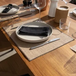 Set de table en jute enduite