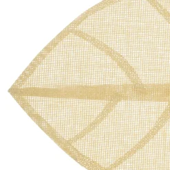 Set de table forme feuille