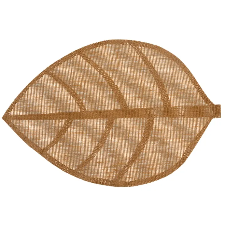 Set de table forme feuille