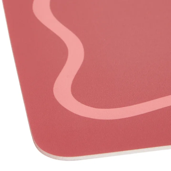 Set de table rectangulaire avec inscription Bombasse