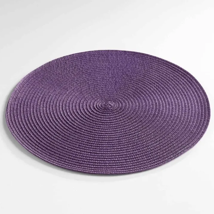 Set de table rond et coloré