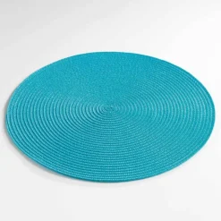 Set de table rond et coloré