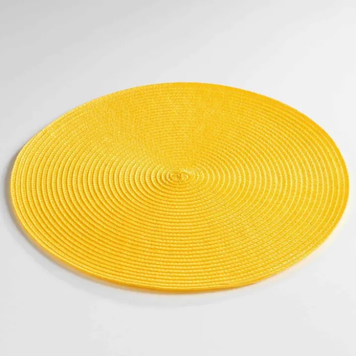 Set de table rond et coloré