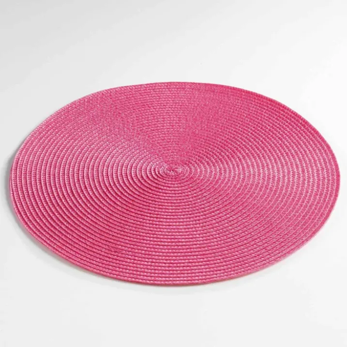 Set de table rond et coloré
