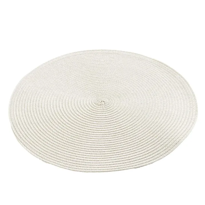 Set de table rond et coloré