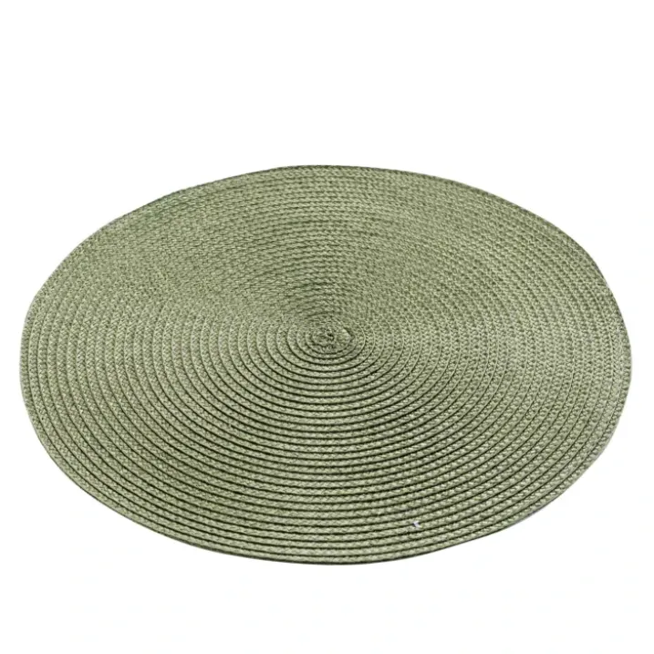 Set de table rond et coloré