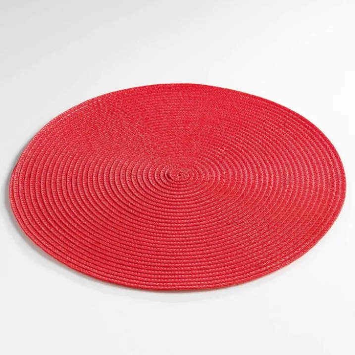 Set de table rond et coloré
