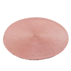 Set de table rond et coloré