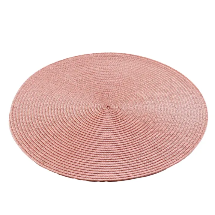 Set de table rond et coloré