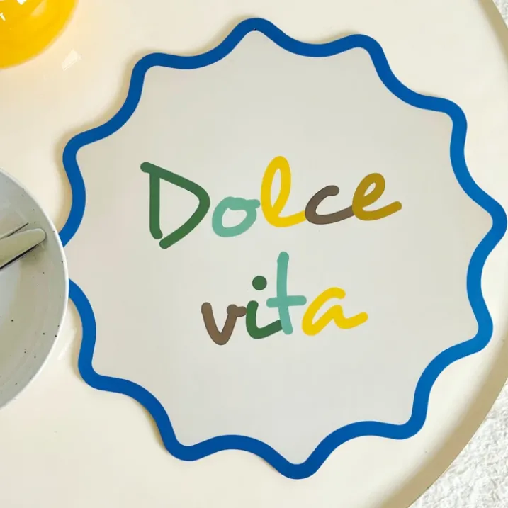 Set de table rond rigide Dolce Vita