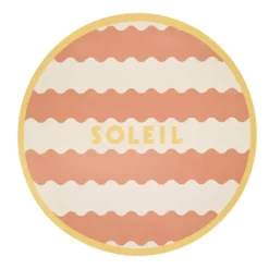 Set de table rond soleil