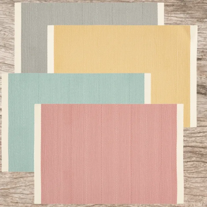 Set de table tissé avec liseré
