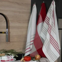 Set de 3 torchons cuisinecoton 50x70 cm