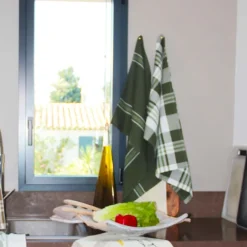 Set de 3 torchons cuisinecoton 50x70 cm