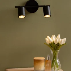 Spot mural double orientable compatible plafond