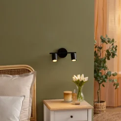 Spot mural double orientable compatible plafond
