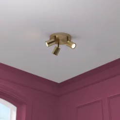Spot plafond triple orientable