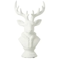 Statue cerf décorative en résine