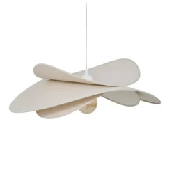 Suspension design en tissu forme organique