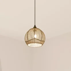 Suspension en corde naturelle