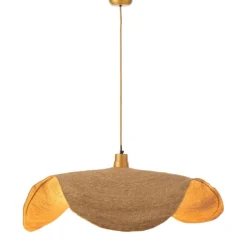 Suspension en jonc naturel