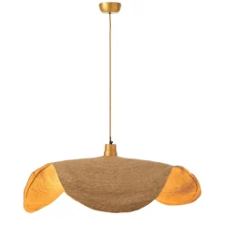 Suspension en jonc naturel