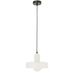 Suspension luminaire rétro en verre
