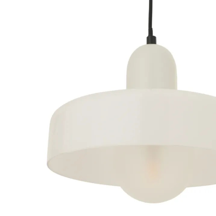 Suspension luminaire rétro en verre