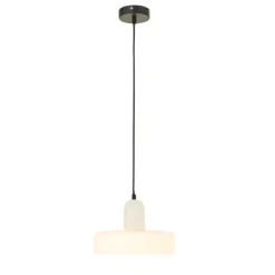 Suspension luminaire rétro en verre