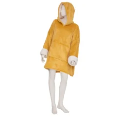 Sweat plaid à capuche