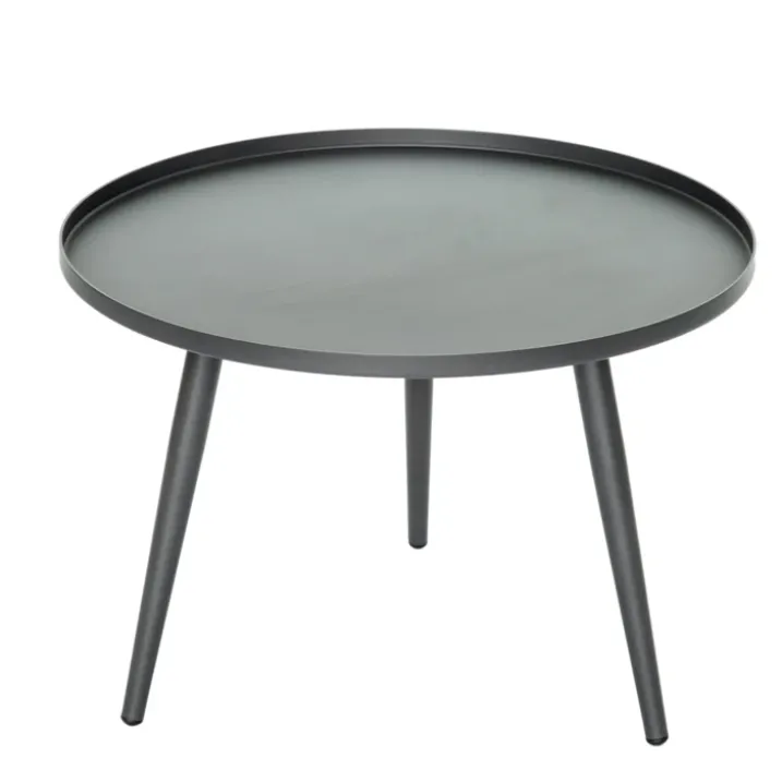 Table basse ronde semi gigogne