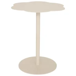 Table d’appoint ronde forme fleur