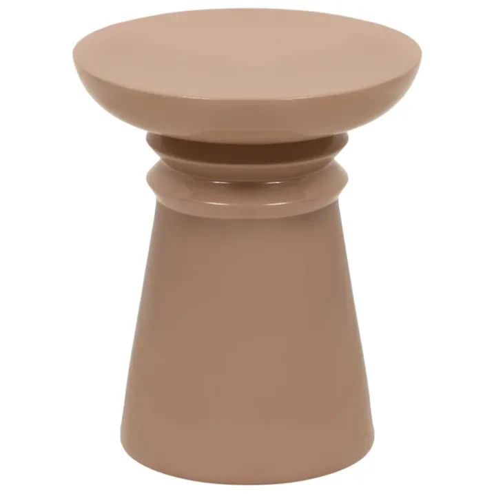 Table d'appoint totem en métal