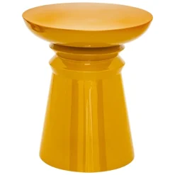 Table d'appoint totem en métal
