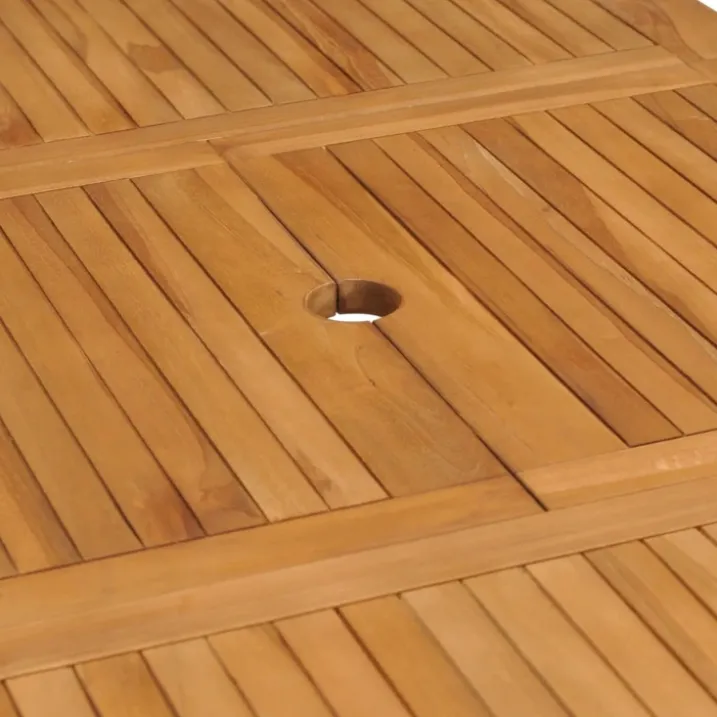 Table de jardin extensible en teck