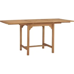 Table de jardin extensible en teck