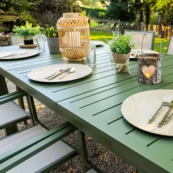 Table de jardin extensible 8/10 personnes