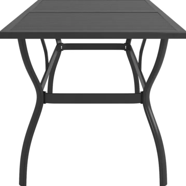 Table de jardin à lattes